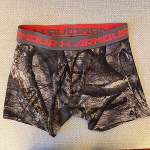 Under Armour Men's Camo Compression Boxer Brief